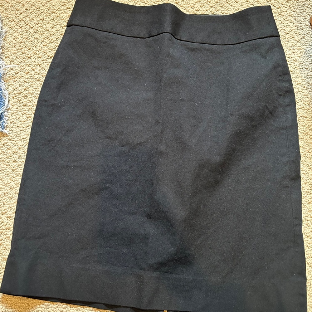 Banana Republic Black Pencil Skirt